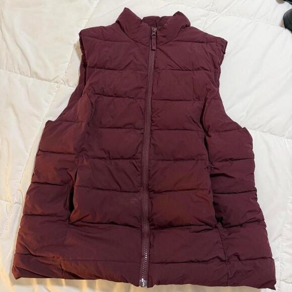 dip Jackets & Blazers - Dip Women's Burgundy and Red Gilet